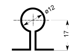 Scharnier, 40 x 40 mm, mit Wandhalter, für Glas 6-8 mm dick, max 1,20 x 0,60 m, Messing vergoldet