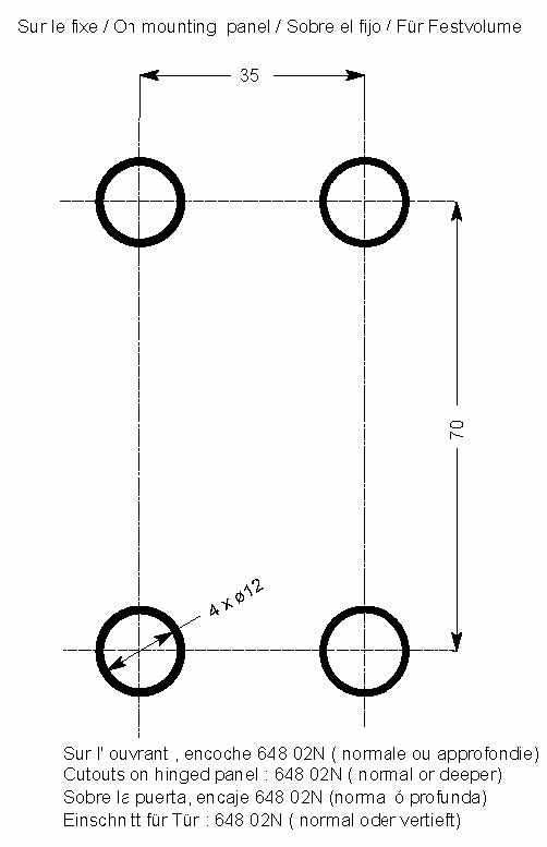 mechanisches Schloss zum Verriegeln des Gleitschuhs , Verschiedene Schlüssel, naturfarben SECURITRACK