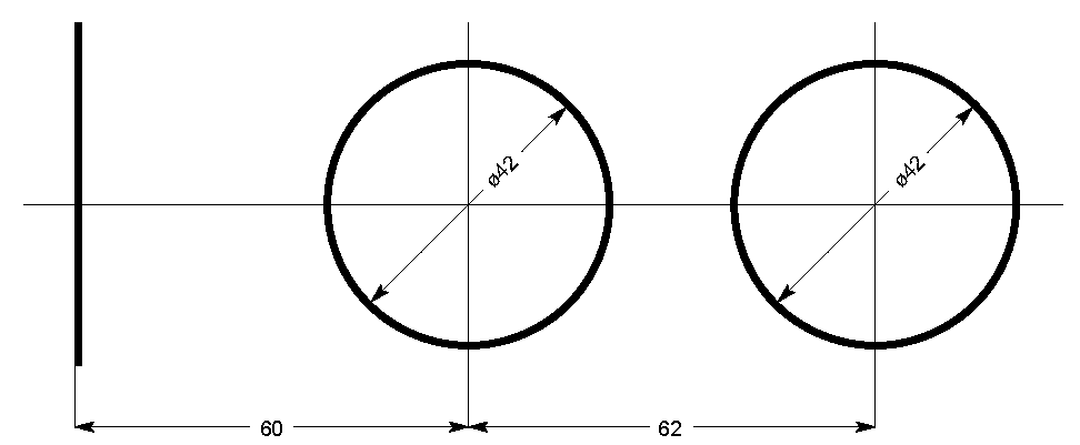 Mittelgriff mit Doppelklinke Produktreihe ELITE europäischem Zylinderschloß    naturfarben