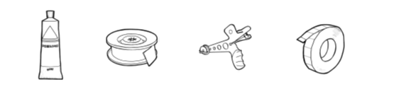 Adler, image d'un rayon avec 5 top produits