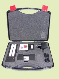 Merlin Lazer, complete set of Merlin Lazer apparatus