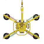 Vacuum lifter - multi-purpose - Powr-Grip® - 4 pads