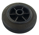 clamp, self-clamping - Spare rubber wheel ø 125 mm for discontinued clamp 215 12J