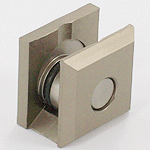 pince avec encoche adslide ouv.8 20x20 excentrique aluminium  inox brossé