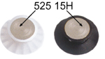 PICO fasteners - clip-on rings, nickel brass x 50