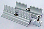 stop suspended securitrack    aluminium natural anodised