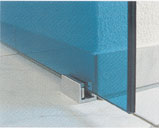 HAWA Junior 80/GP - guide, lower guide, self-locking