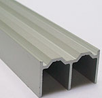 coulisse haute  SECURITRACK 4,20m x 252 lg (palette)    anodisé naturel