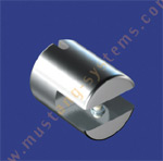 clip bracket for shelf up to 6 mm