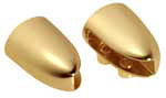 brackets MILLENIUM with fixed opening, 11 mm - gilded