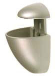 bracket MILLENIUM adjustable opening, 20 mm - satin nickel