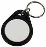 key fob  RFID 125 kHz transponder   black