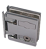 charnière à rappel capsi profil ép.8 tout métal x2 cupro-aluminium chromé brillant