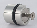 expanseur adslide rond glace  aluminium anodisé
