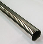 tube - stainless steel tube diam. 22 in polished stainless steel