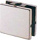 clip, wall to fixed glass clamp, polished