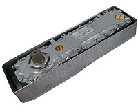 door pivot, Minos F4 with French rectangular end-piece, stop at 90°,