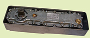 door pivot, Minos F3 with German rectangular end-piece, stop at 90°,