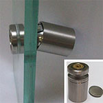 entretoise Adler de fixation par point réglage 3 directions dia.30 inox brossé