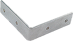 corner plate 90° A.S. for indoor frame system   steel