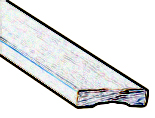 barre de seuil adslide alu 10X5X2400    anodisé poli brillant