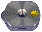 wheel-holder n°7, steel, with Vitrum® N cutting wheel, 125° x 1