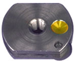 wheel-holder n°3, steel with Vitrum® N cutting wheel, 130° x 1