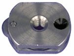 wheel-holder n°7, steel with Vitrum® N cutting wheel, 145° x 25