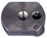 wheel-holders n°3, steel with Vitrum® F cutting wheel, 145° x 100