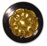 rosette, clip-on Louis XV