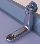 attaches, 2 directions, chromé
