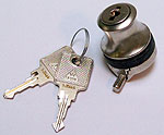 serrure-poignée, glace de 6mm, combinaisons différentes, nickel mat