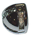 vitrine-ball at 90°, eight-sphere, 4 mm glass, chromed