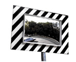 mirror for traffic, rectangular, 900 x 600