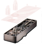 door pivot Janus F3, stop at 135° (with delay)