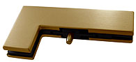 clip transom / side panel (hinge side). ELITE range, brushed golded