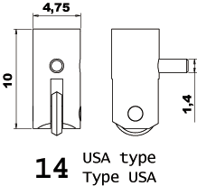 cutting wheels Vitrum®, 114° for crystal industry x 50