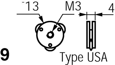 cutting wheels Vitrum®, 114° for crystal industry x 50