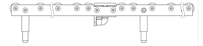 Schleifband Norton Durite R445 zum Naßschleifen, 65 x 482 mm, Korngröße: 180, (Mini-Diam) (x20)