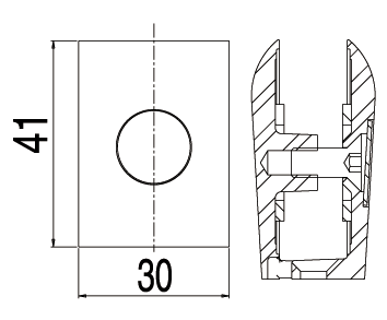 threshold bar capsi 14x5x1700 not drilled  bss finish