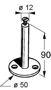 roller track, anodised aluminium - sliding track  (10x3m), gold