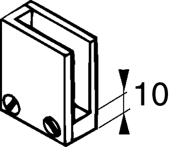 tirettes à onglet, rondes, argent