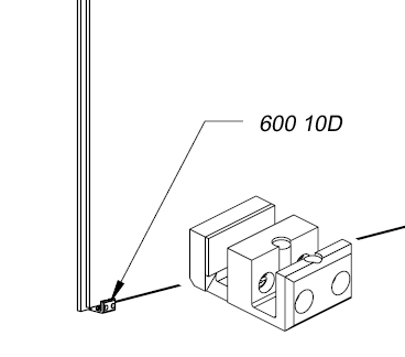 charnière à rappel reversi  isodouche mur/gl x2 cupro-aluminium chromé brillant