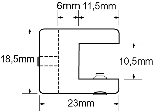 Frontal Schließteil