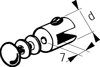 serrure de sûreté Huwil , combinaisons variées, gauche, or