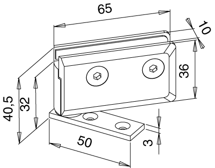 self-adhesive finger pull tabs  round     silver