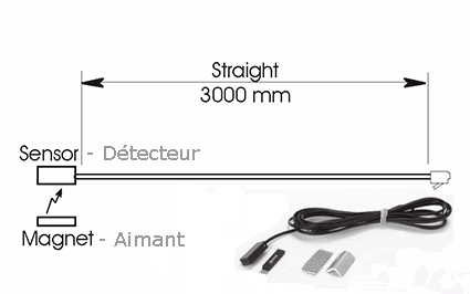 Key for n°1 ADLER 638 cam locks
