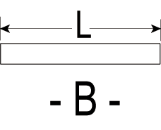 Spatel zum Verlegen von selbstklebendem Bleiband