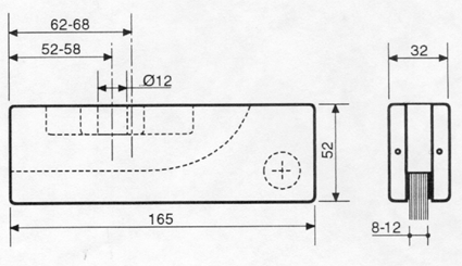 shaft - rectangular shaft for JANUS