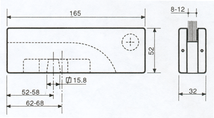 tirettes à onglet, rondes, argent